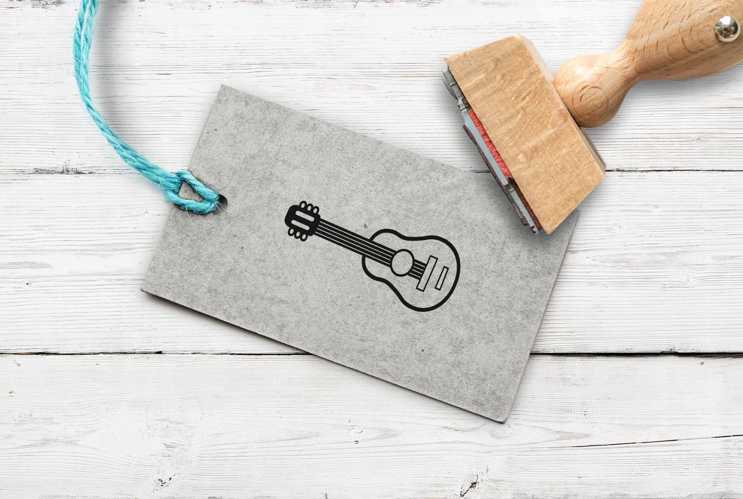 Stempel Gitarre, 35 mm