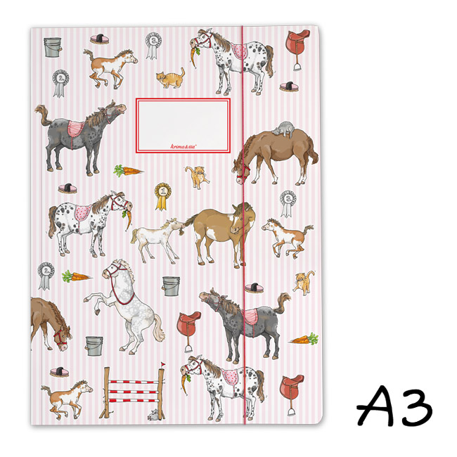 krima&isa Sammelmappe A3 Pony
