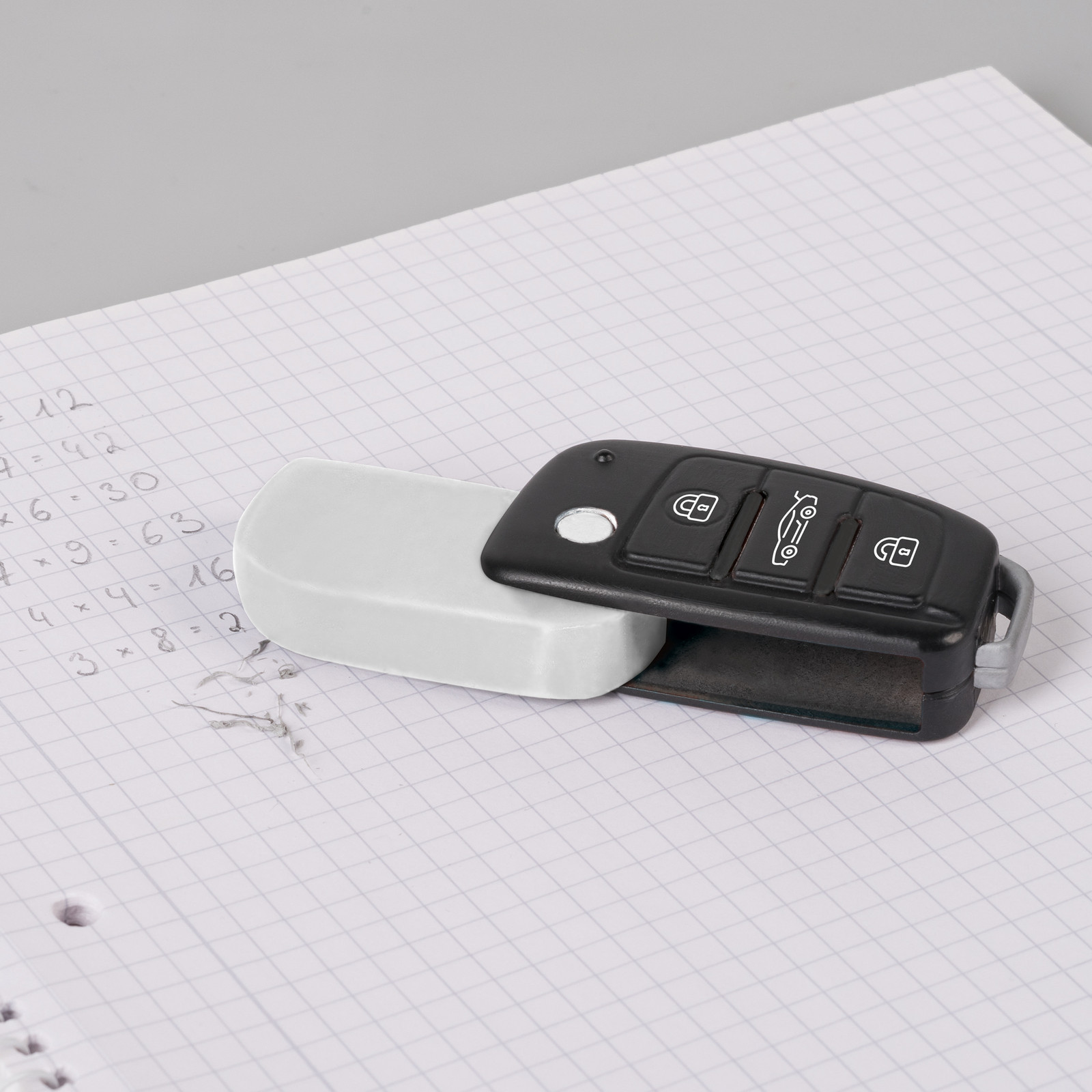 BRUNNEN Radiergummi "Car Key"