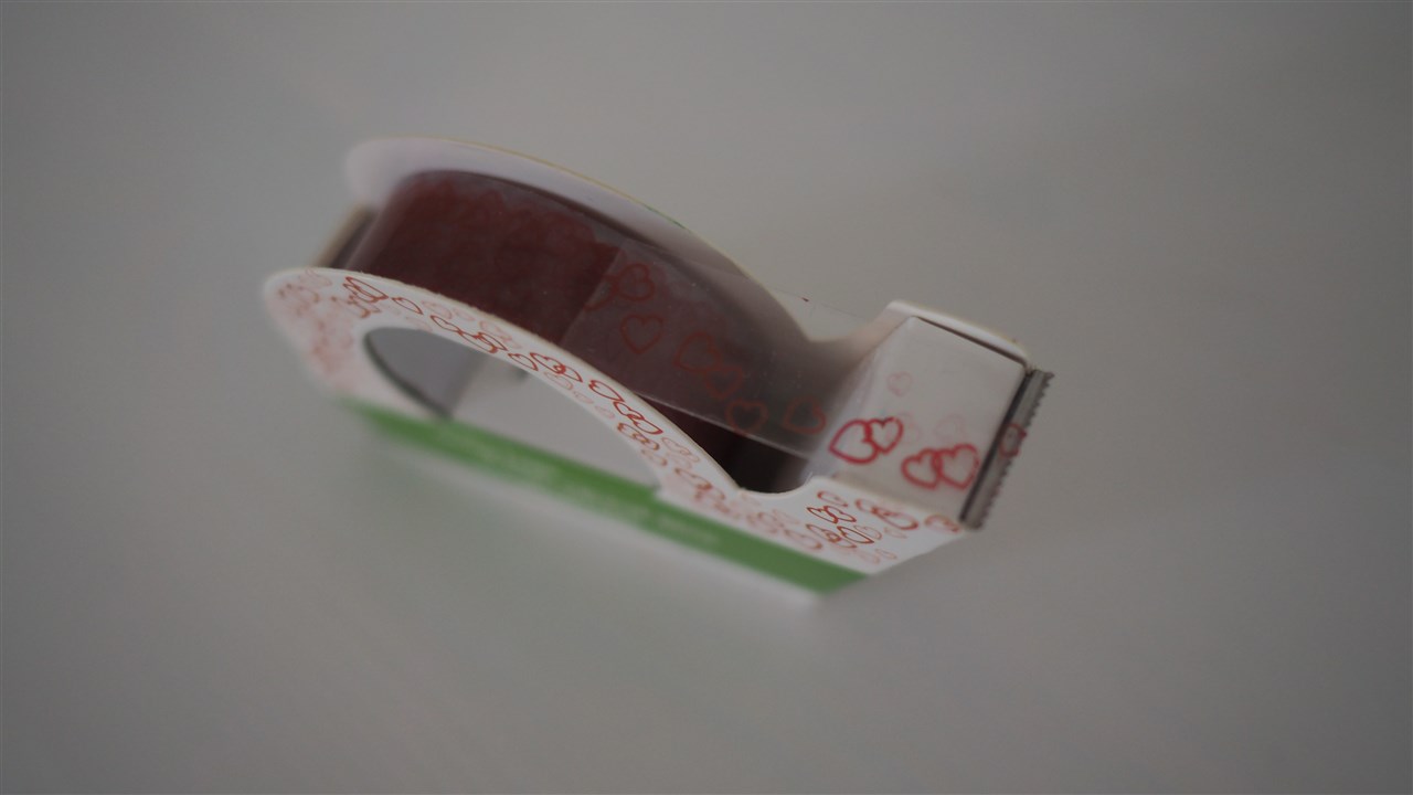 Deko-Tape, Herzen transparent