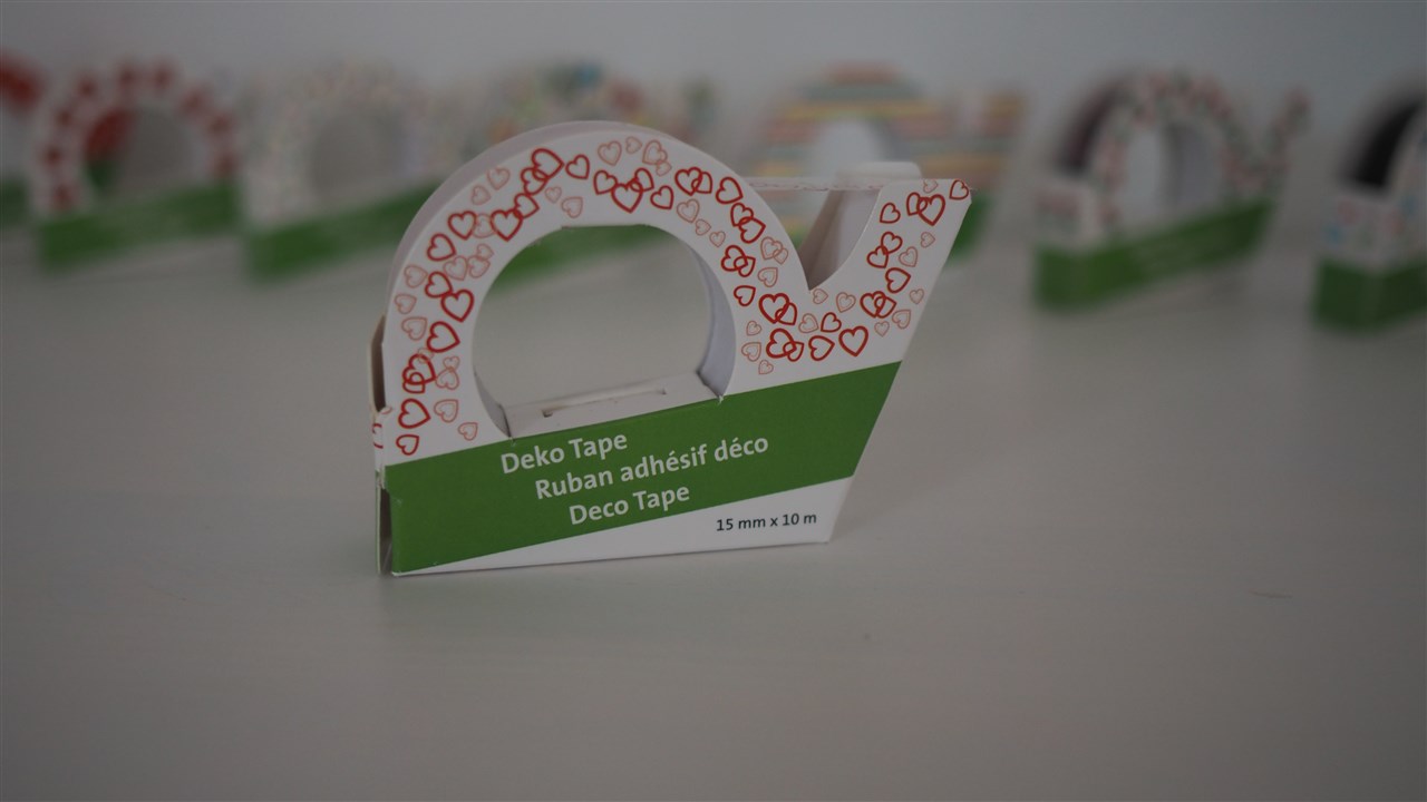 Deko-Tape, Herzen transparent