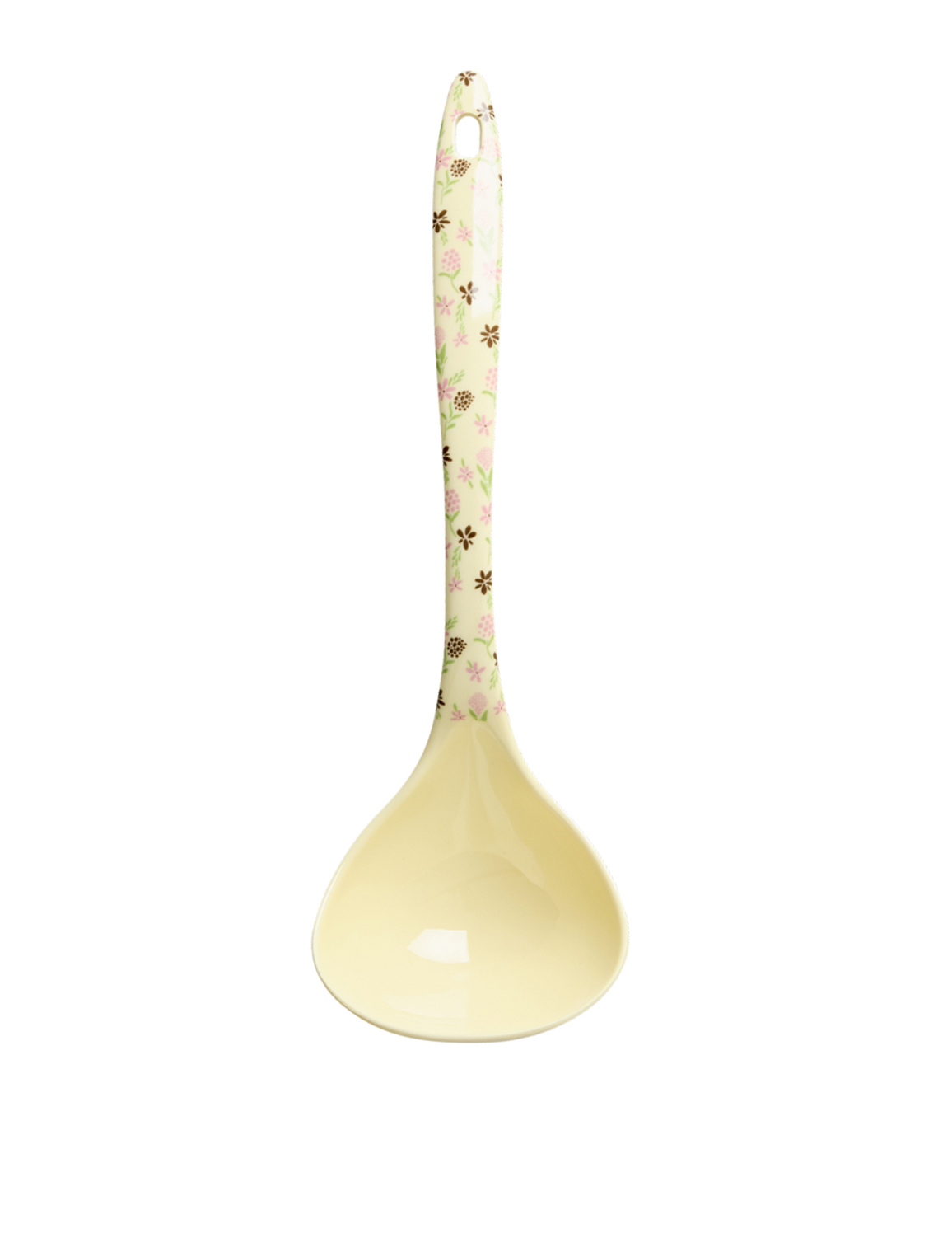 Suppenkelle/Suppenlöffel "all you need is love", creme/rosa/braun