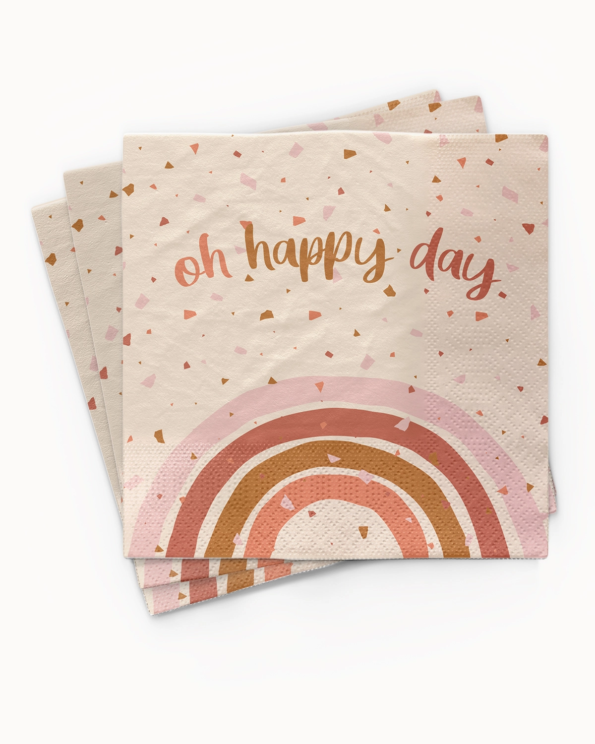 Servietten "Oh happy day"