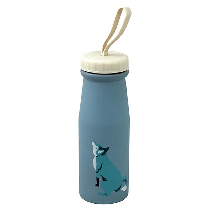Thermoskanne/Flasche, Wolf blau