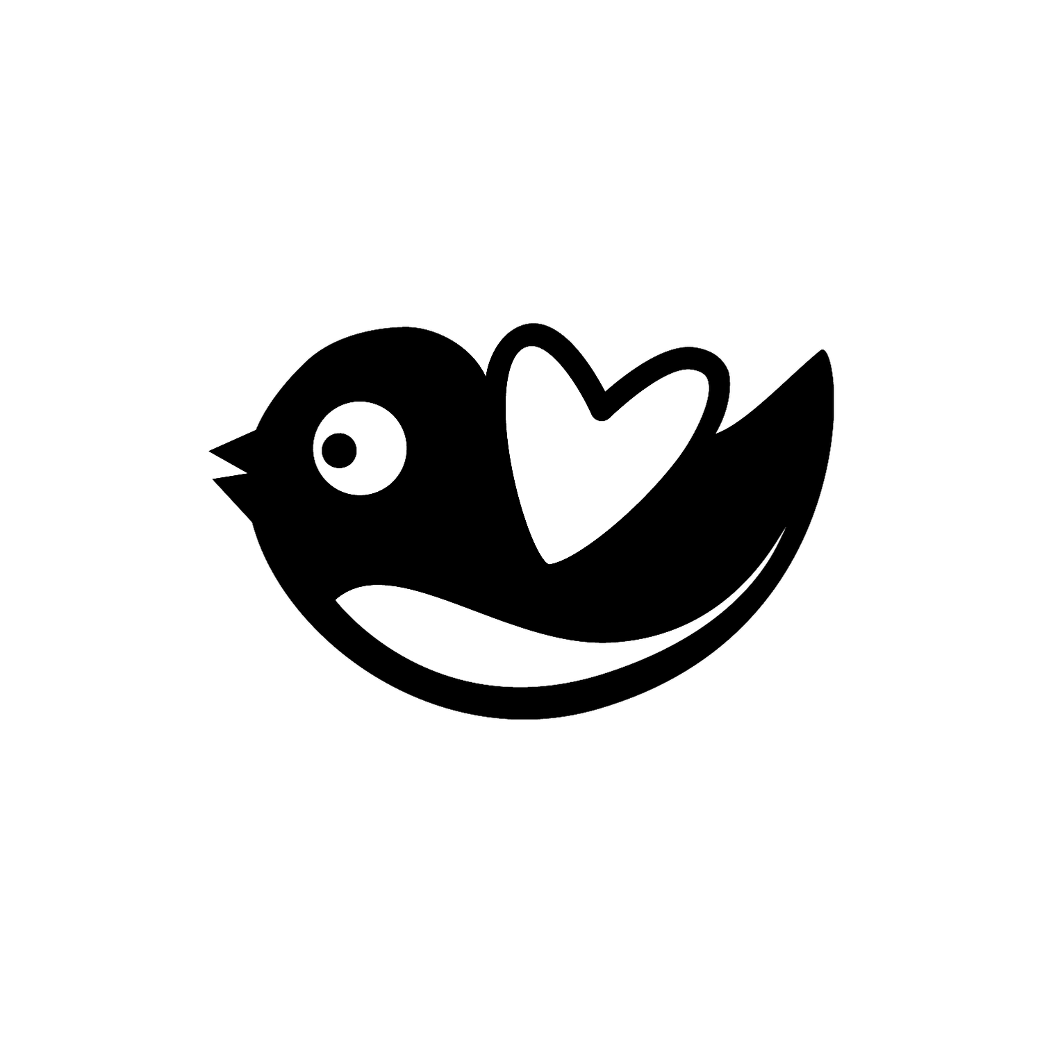 Abdruck Stempel Vogel, 35 mm
