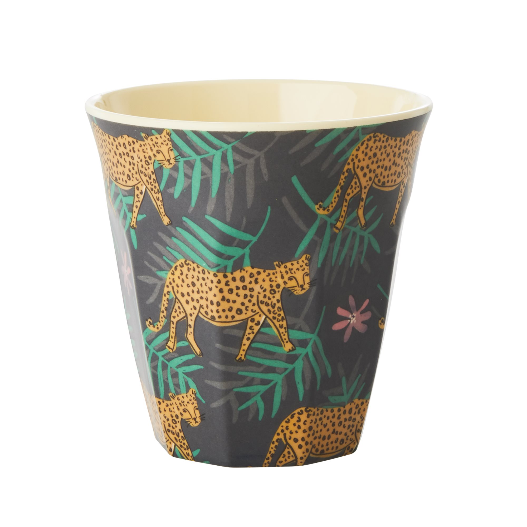 Becher mit Leoparden (Personalisierung möglich)