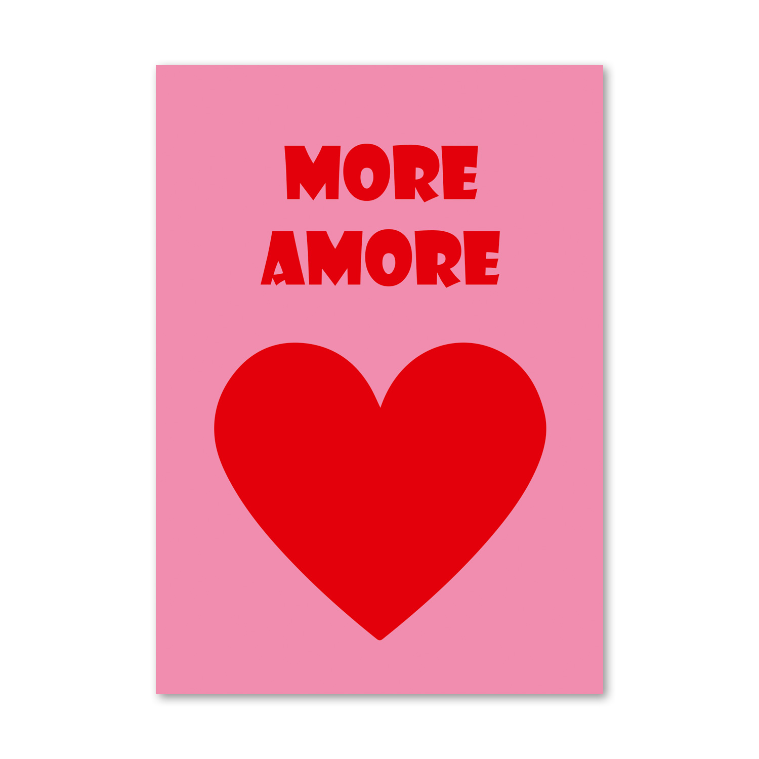 Postkarte More Amore