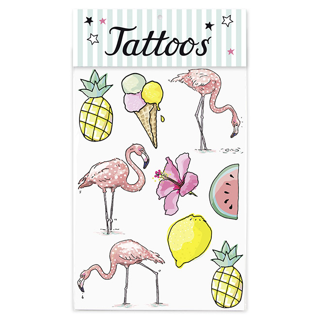 krima&isa Kinder Tattoos Tropical