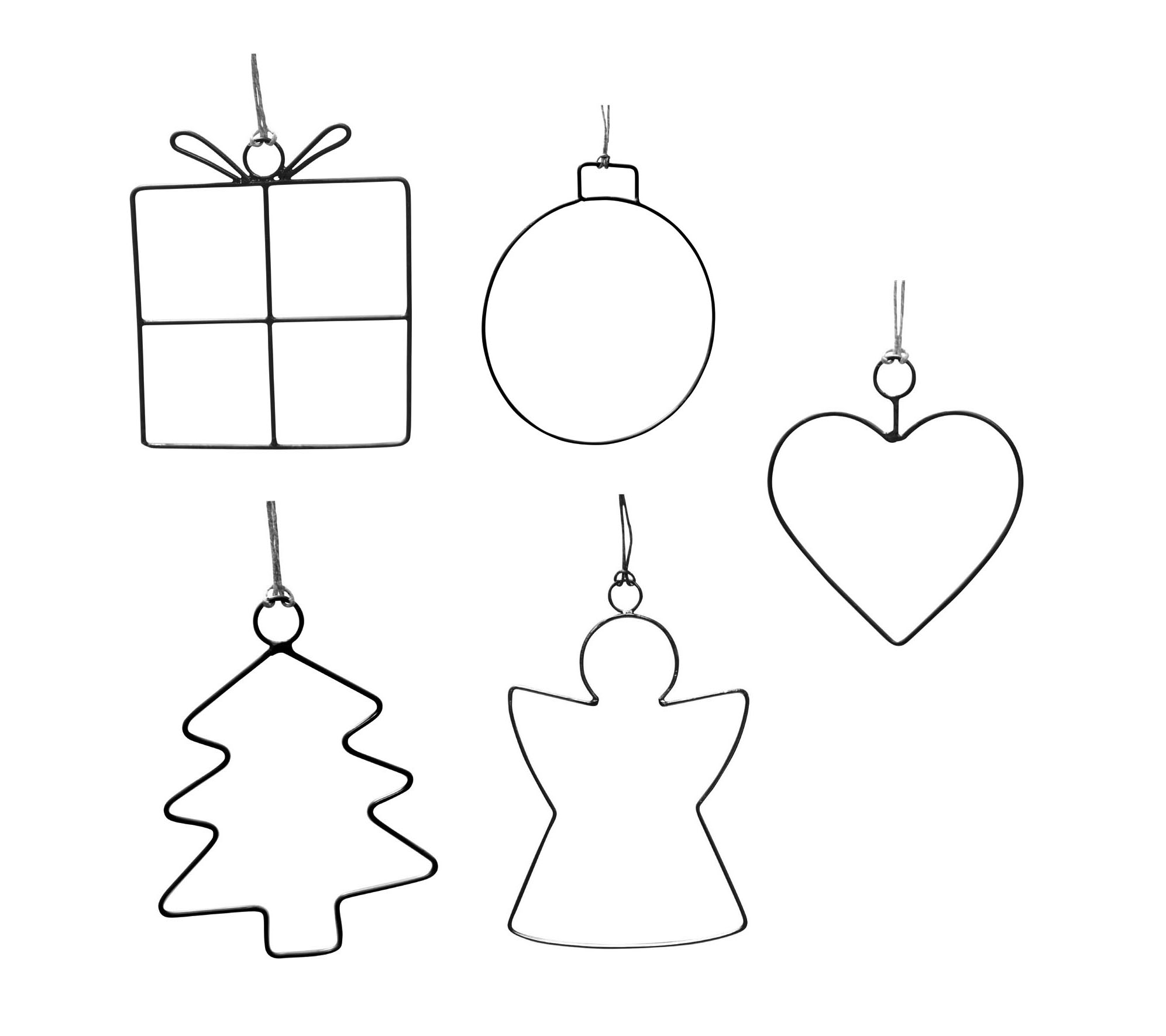 Anhänger von Krasilnikoff aus Zink, Weihnachtskugel