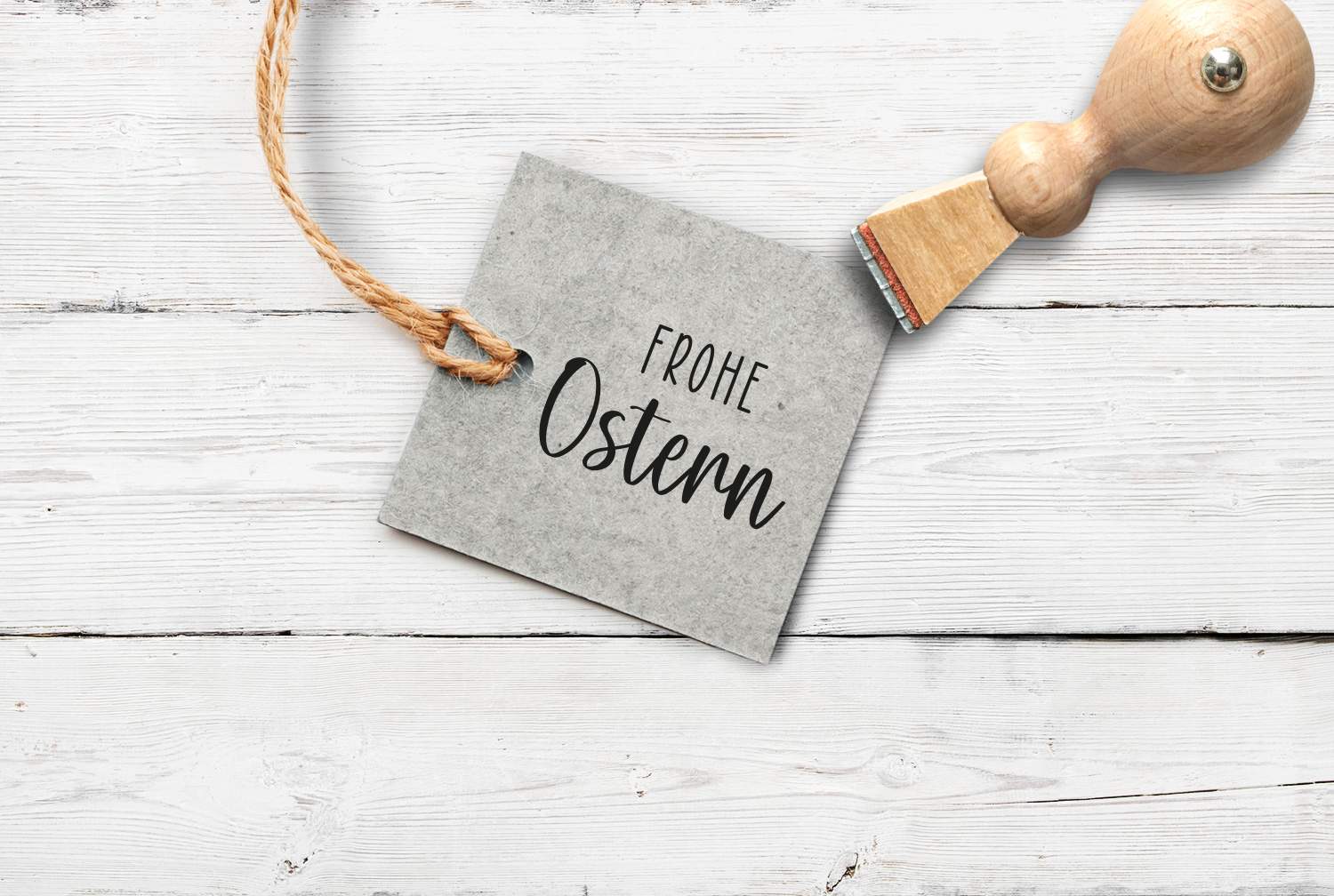 Stempel "Frohe Ostern3", 25 mm
