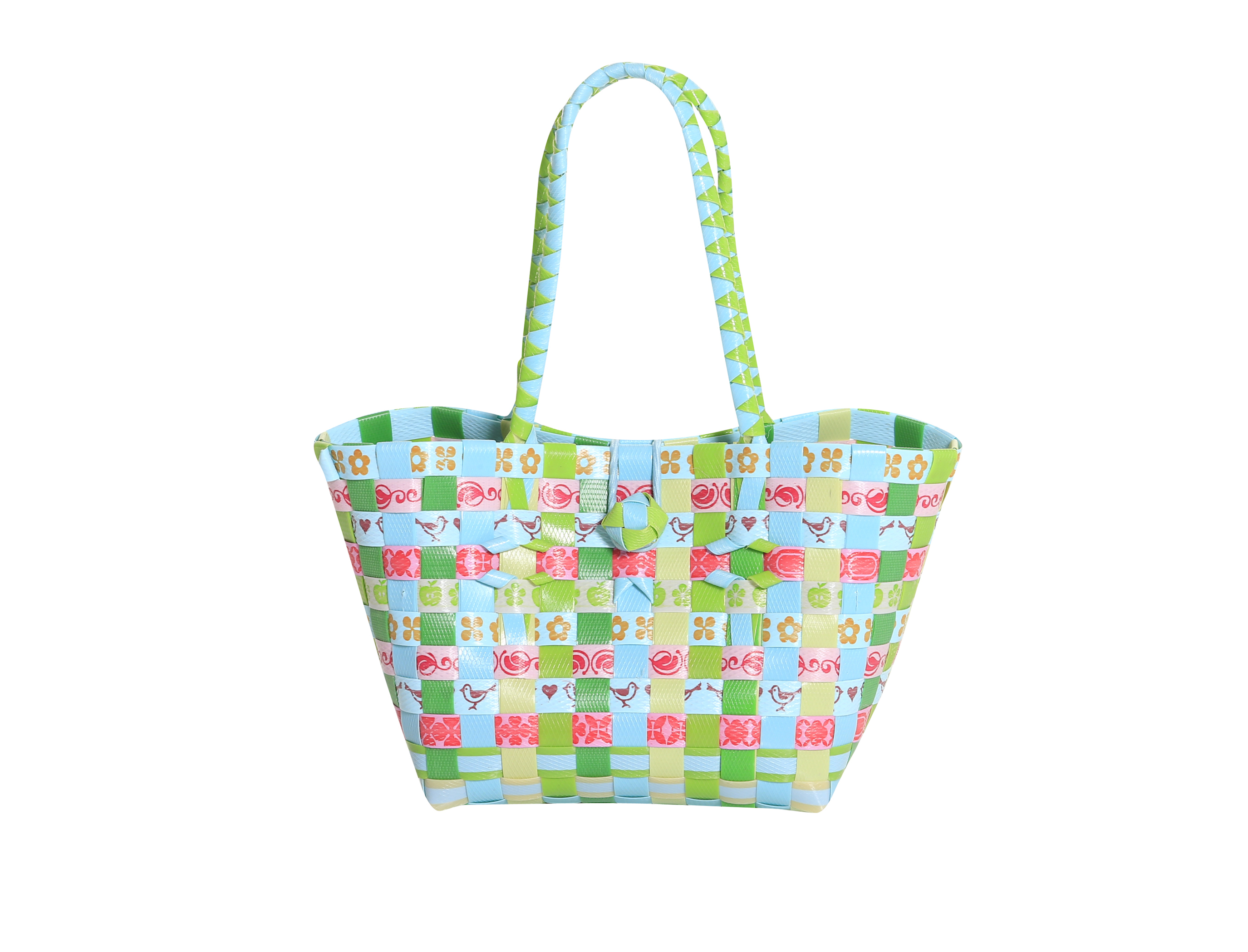 Overbeck and Friends Tasche Püppchen, Flora grün
