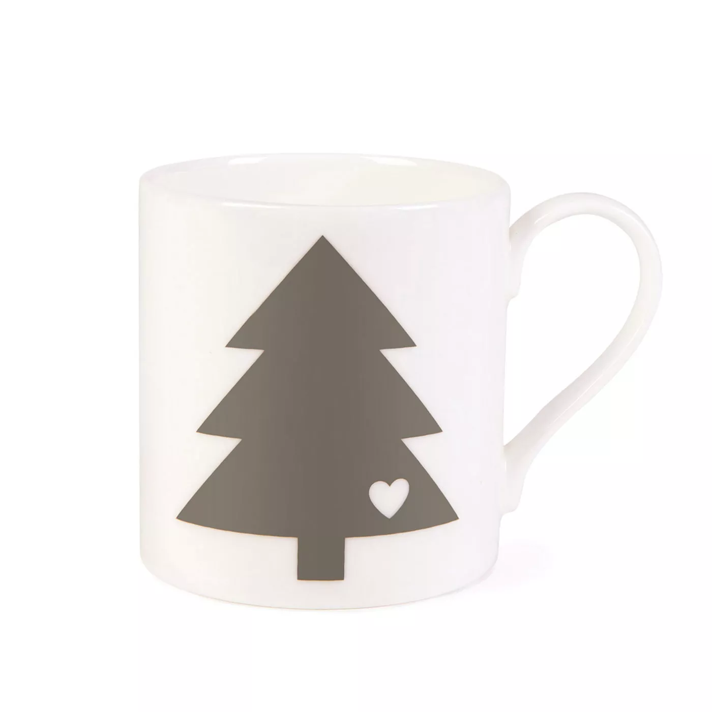 byGraziela Tasse/Becher Tannenbaum, grau