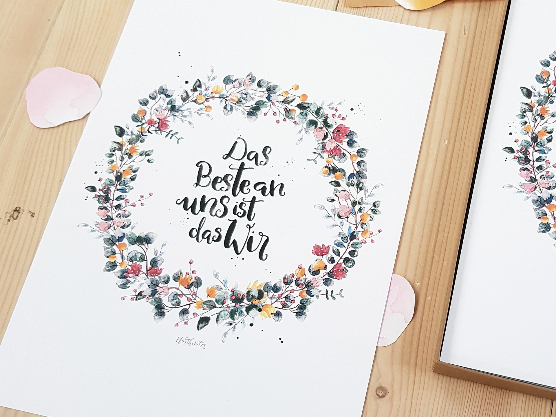 Postkarte "Das Beste an uns ist das Wir"