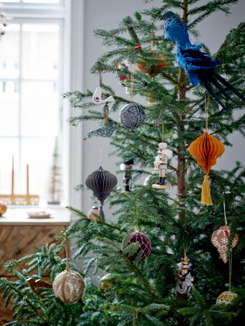 Anhänger von Bloomingville, Herz in Lebkuchenoptik