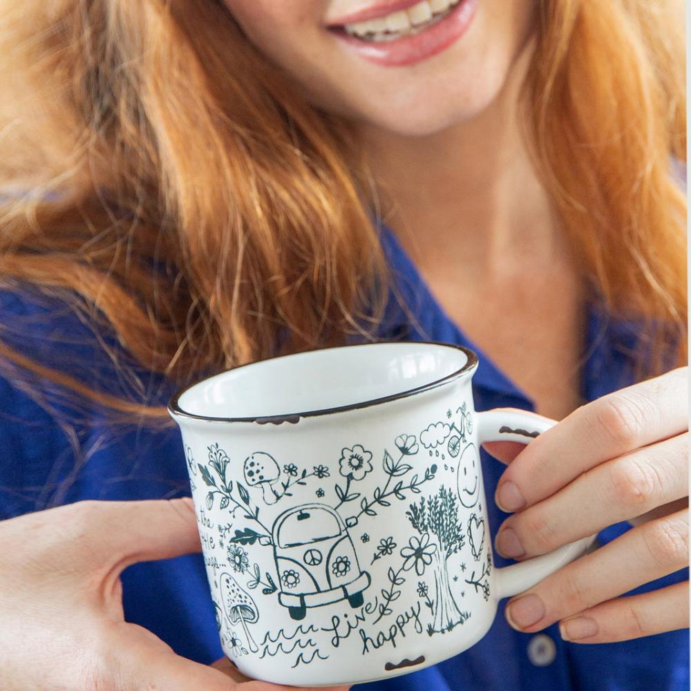 Tasse "doodle love"