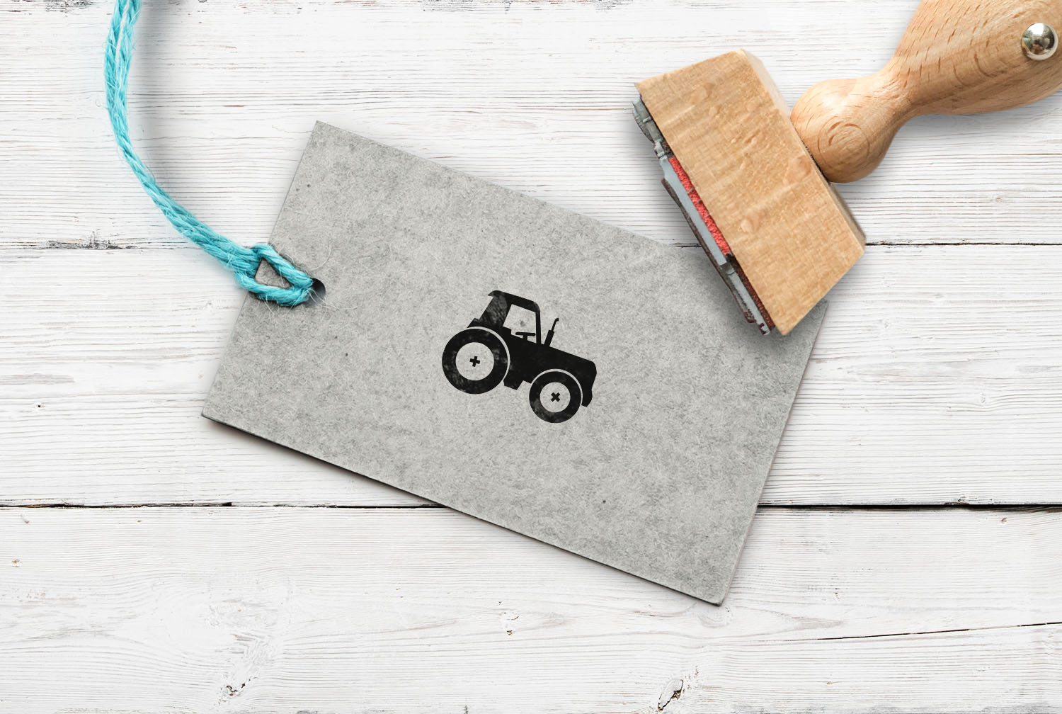 Stempel Traktor, 35 mm