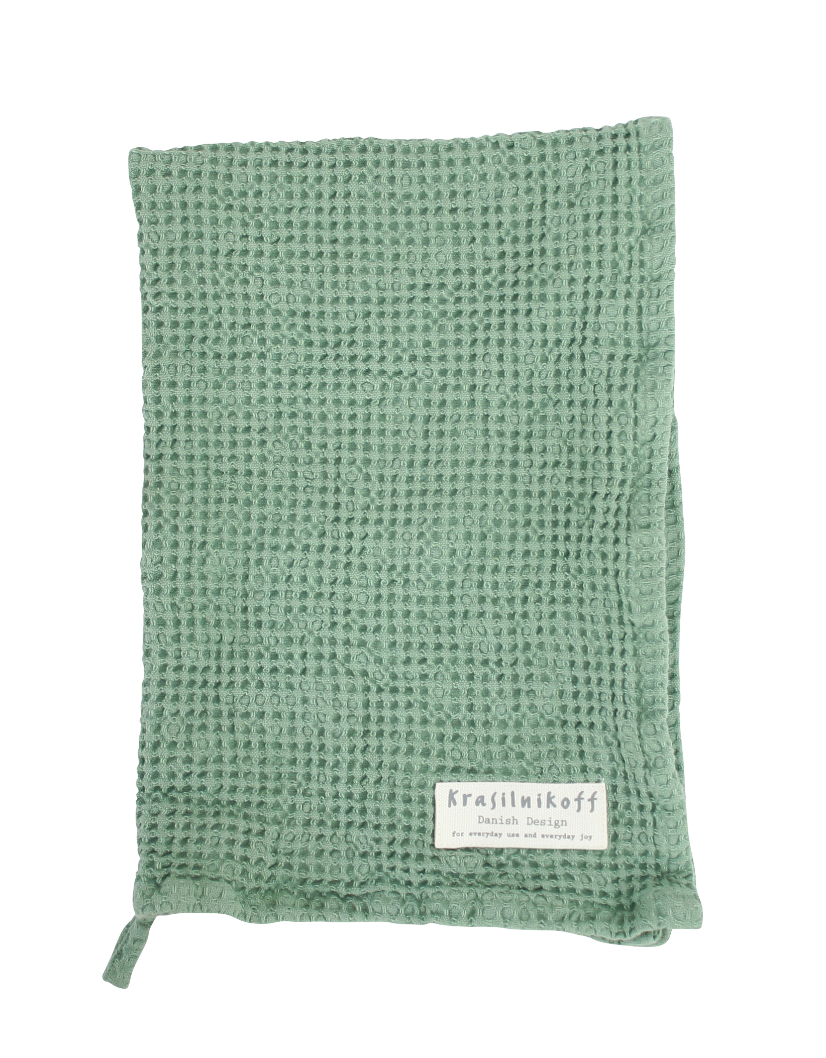 Handtuch/Geschirrtuch, Waffelstruktur, mintgrün