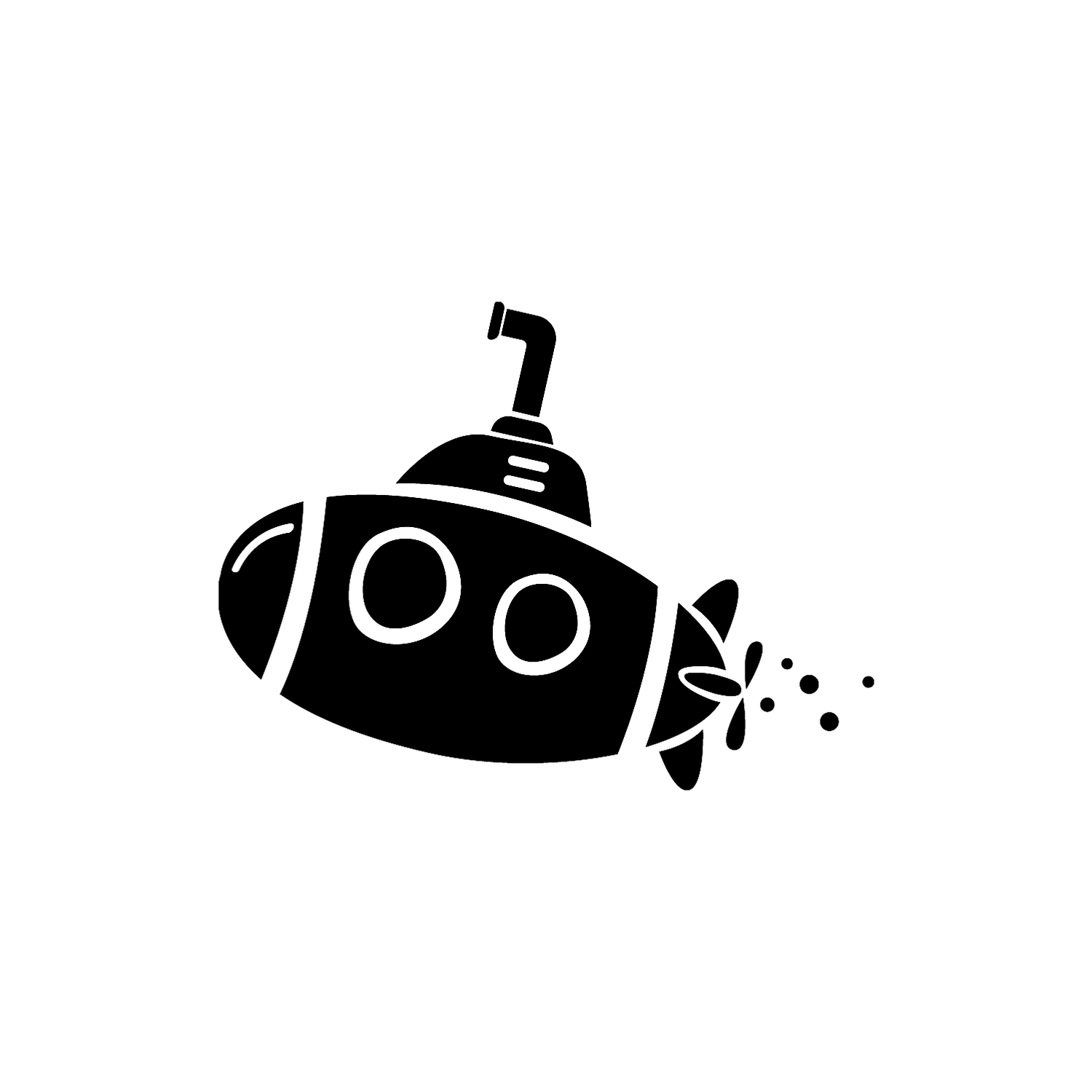 Abdruck Stempel U-Boot, 12 mm