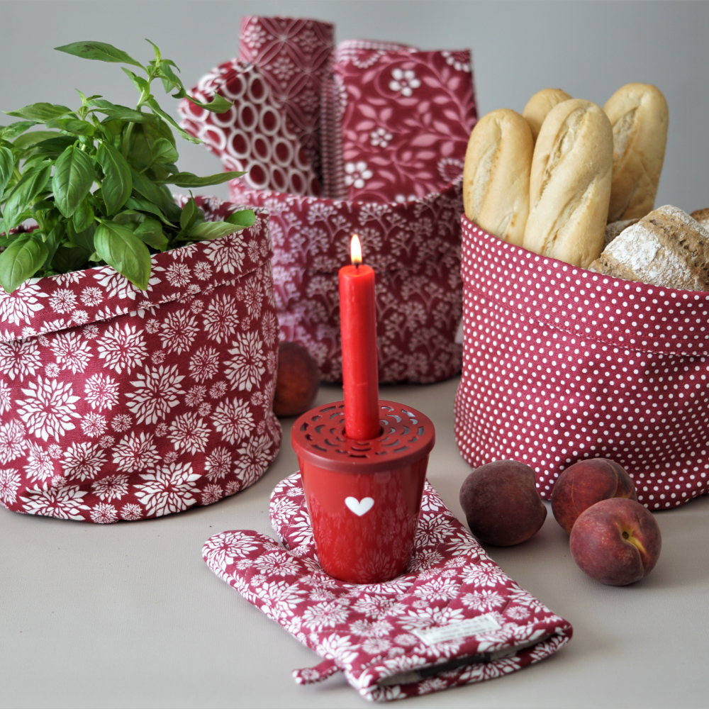 Tasse rot, Herz, Happy mug