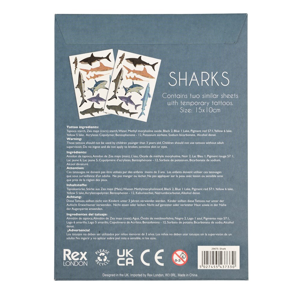 Tattoos "sharks", Haie