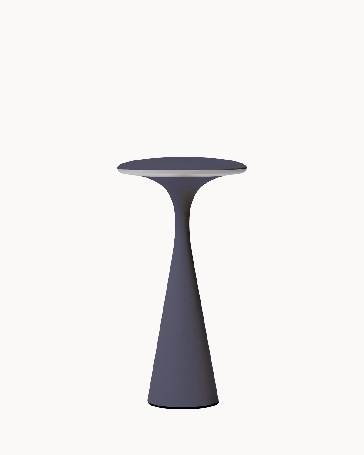 Tischlampe "Ufo", dunkelgrau