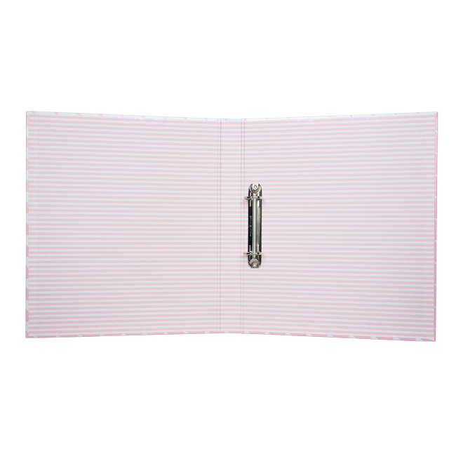 krima&isa Ringmappe/Ordner Dreiecke rosa