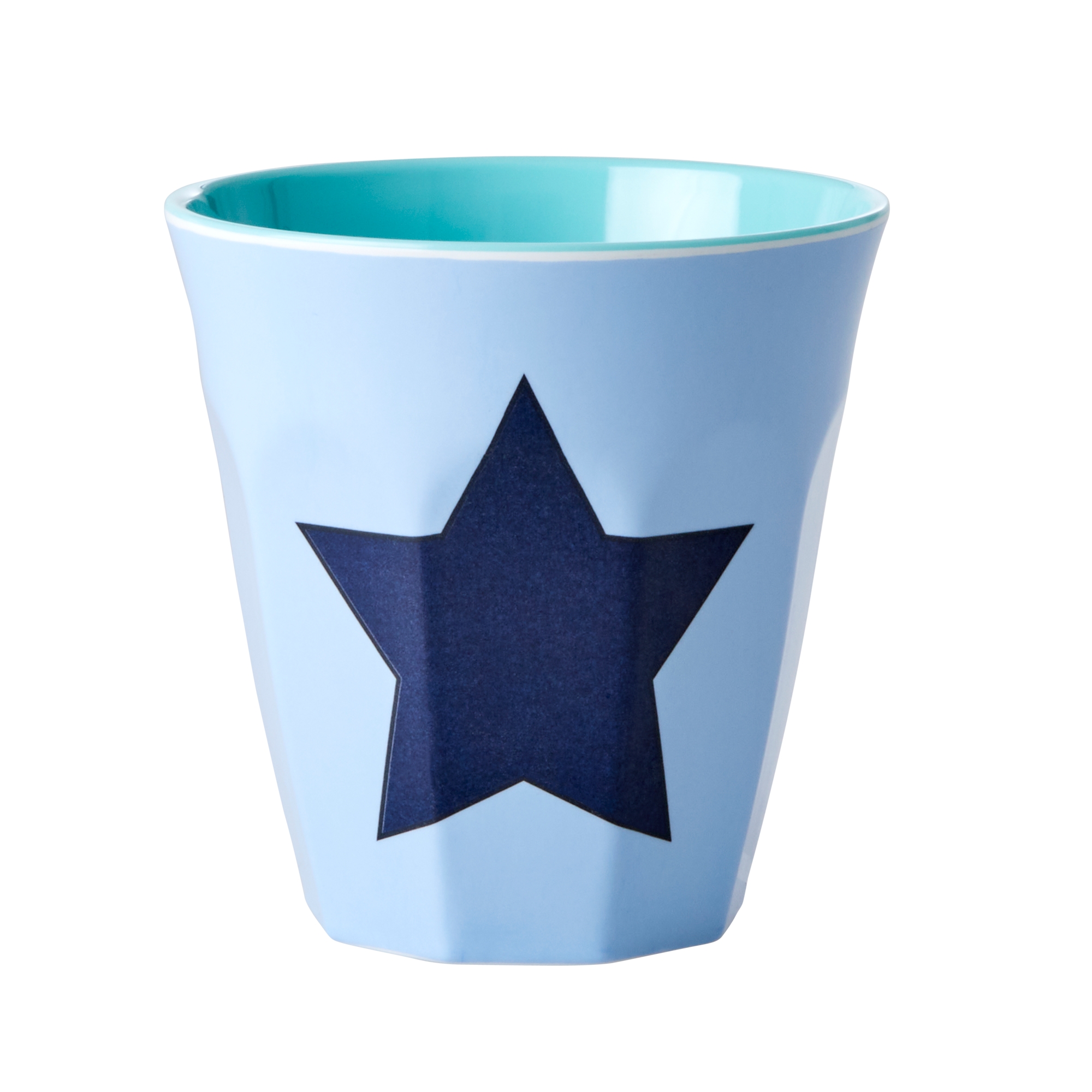Becher "Stern" hellblau (Personalisierung möglich)