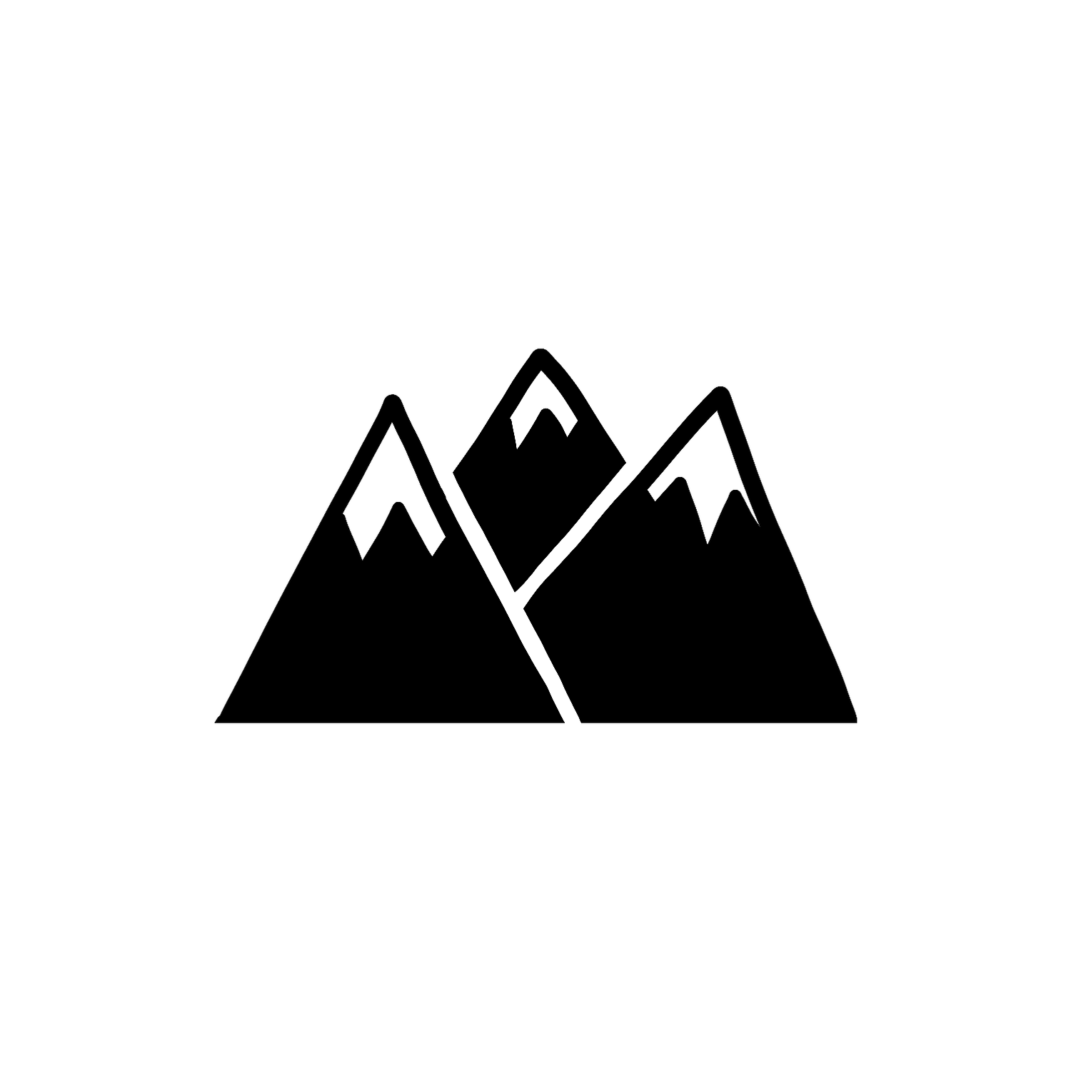 Abdruck Stempel Gebirge, 35 mm