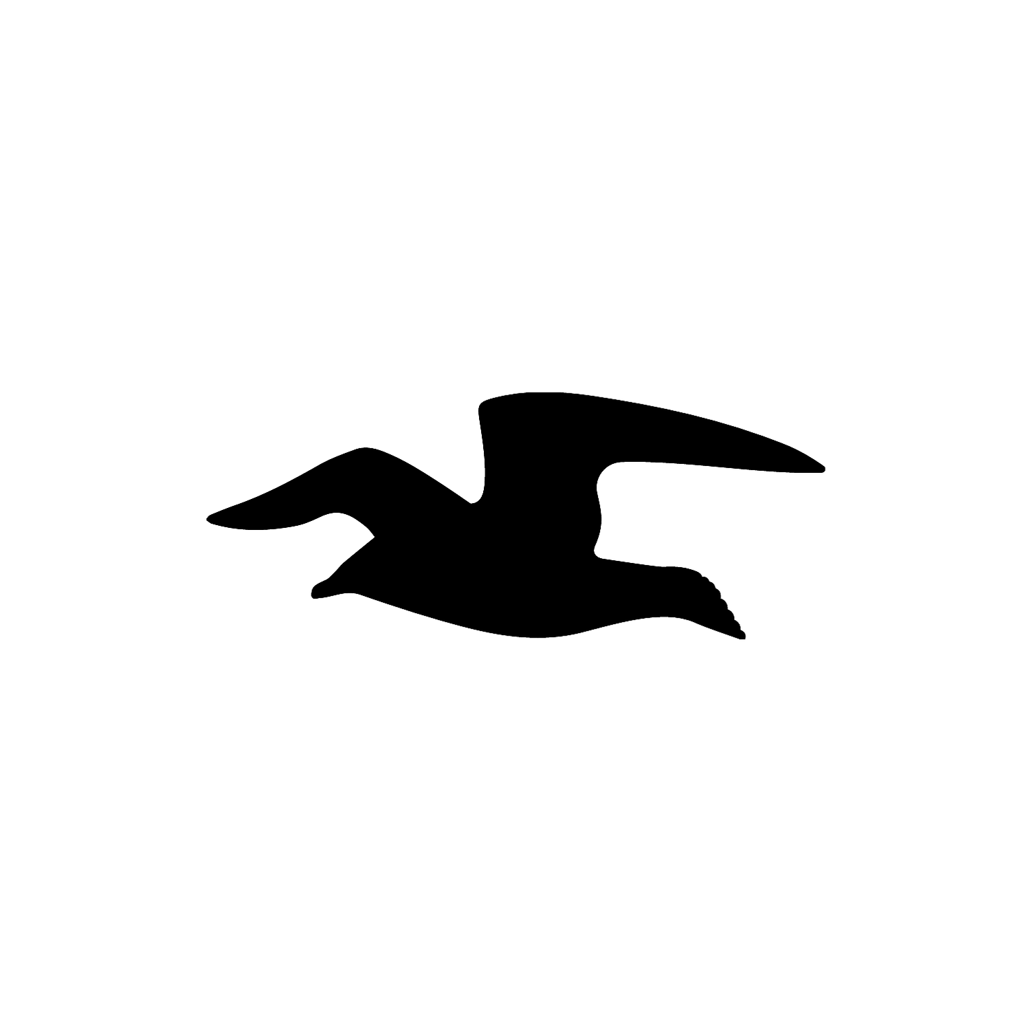 Abdruck Stempel Möwe, 12 mm