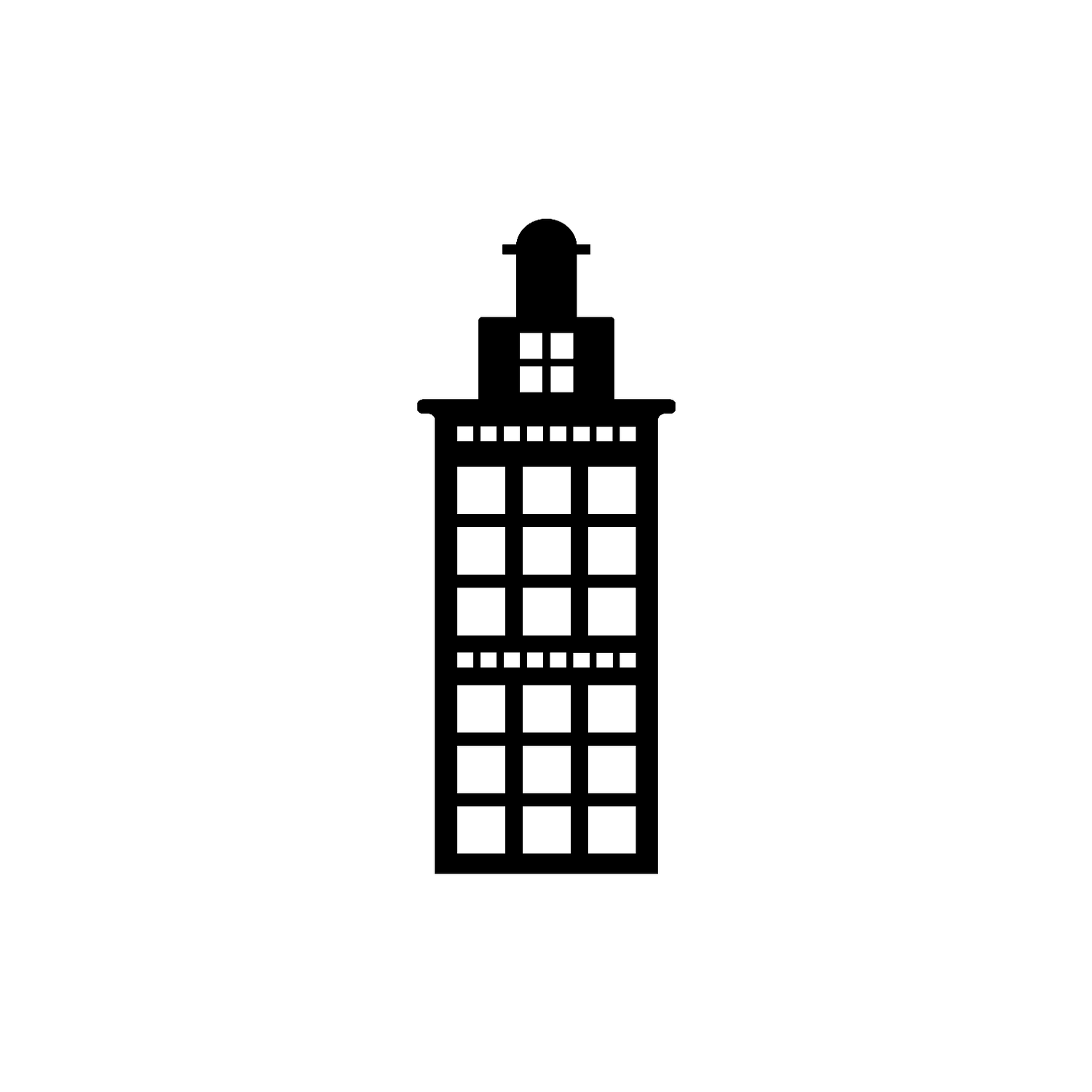 Abdruck Stempel Haus 5/2, 44 mm