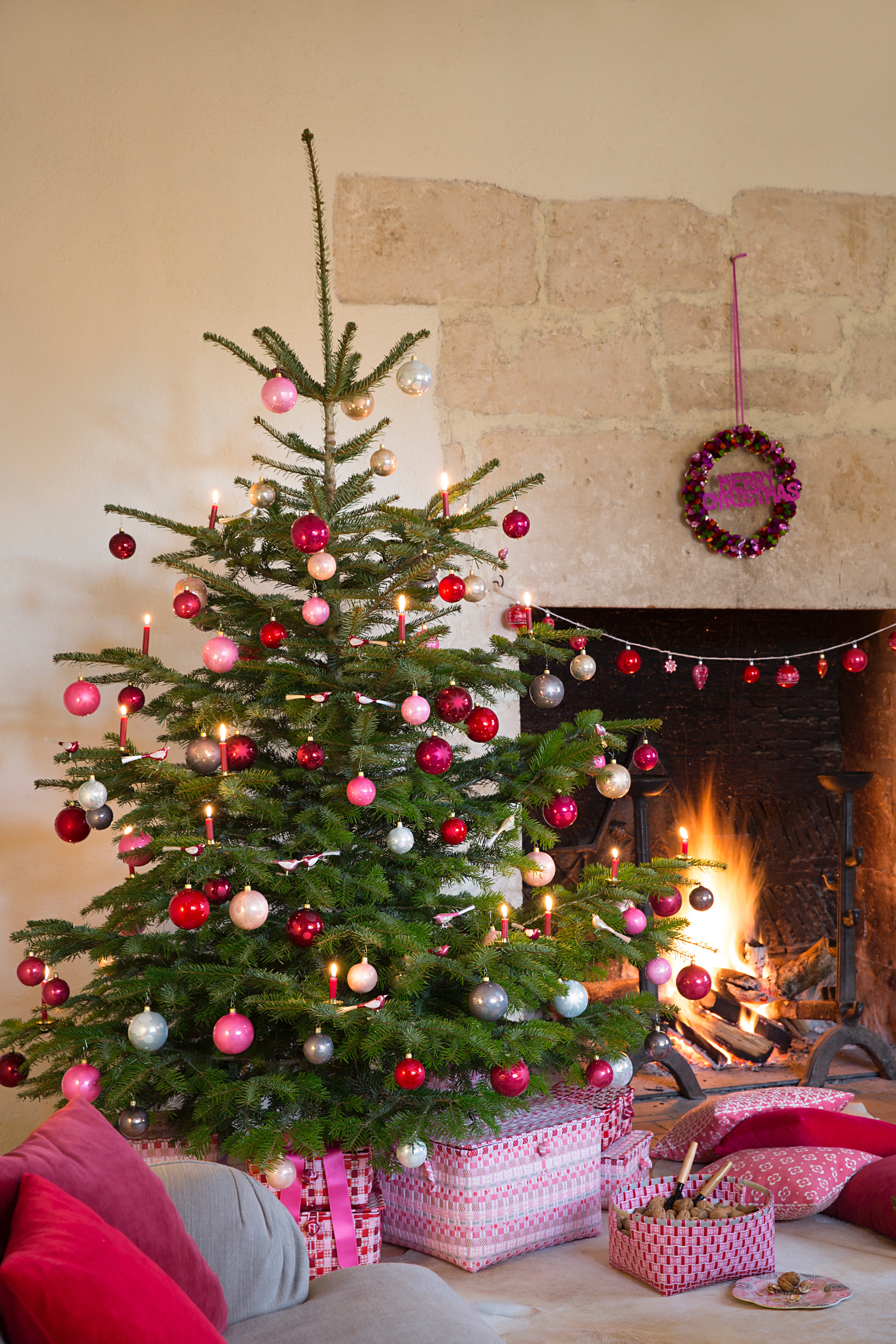 Overbeck and Friends Christbaumschmuck Vogel rot