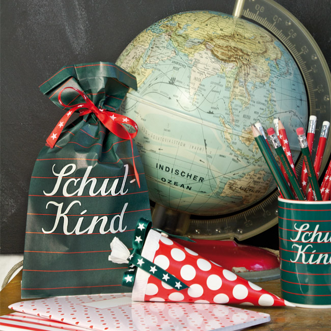 krima&isa 6 kleine Geschenktüten Schulkind