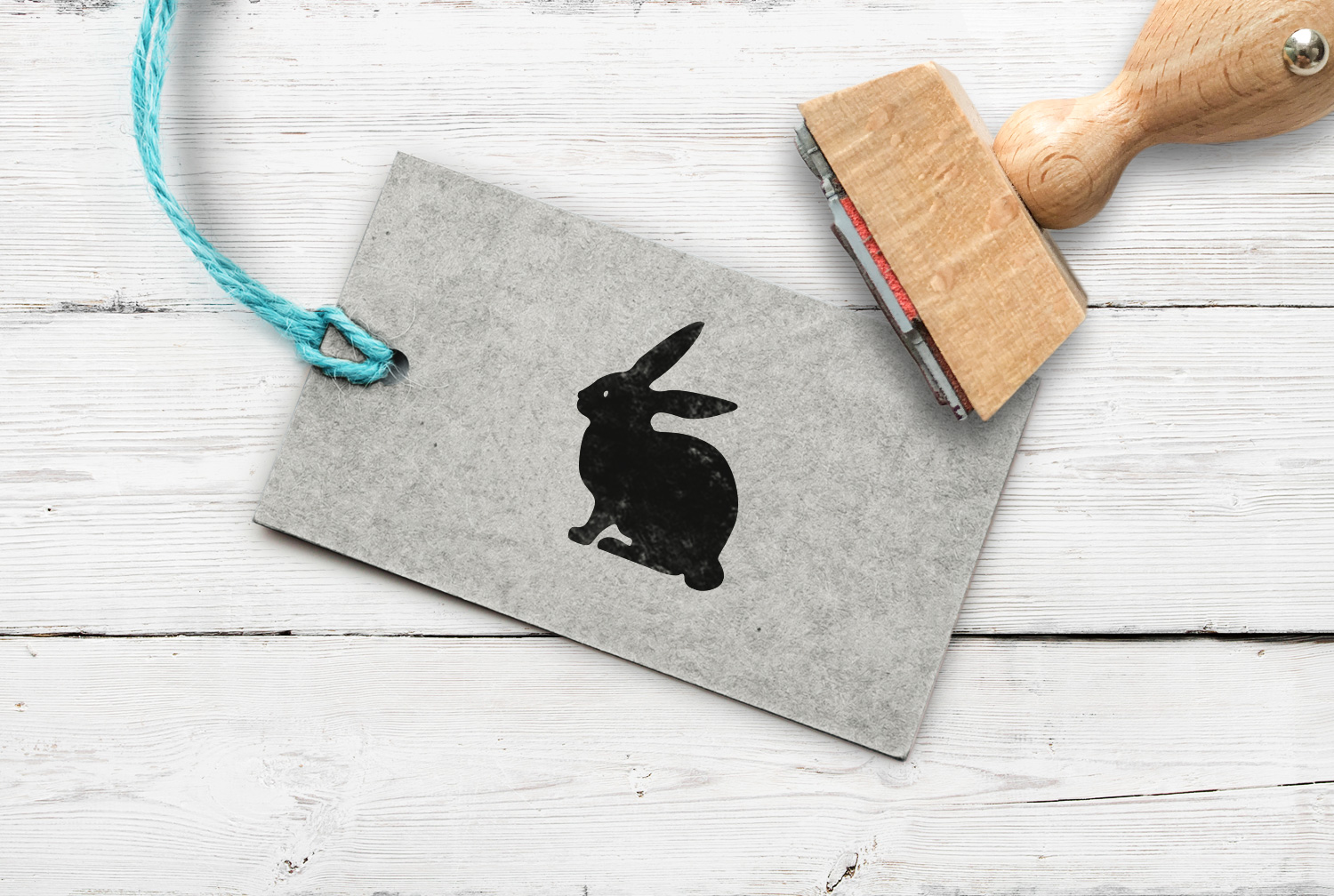 Stempel Osterhase, 35 mm