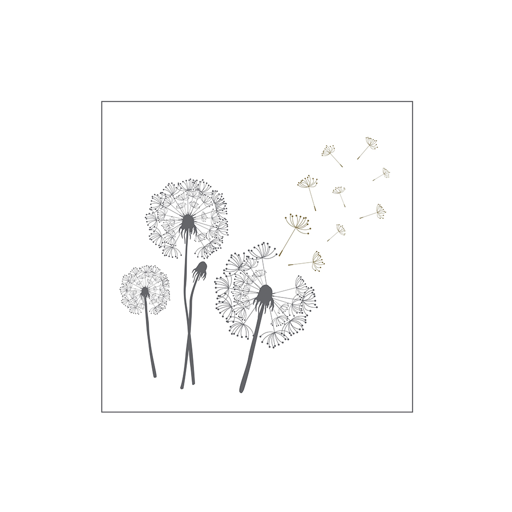 Servietten, Pusteblume