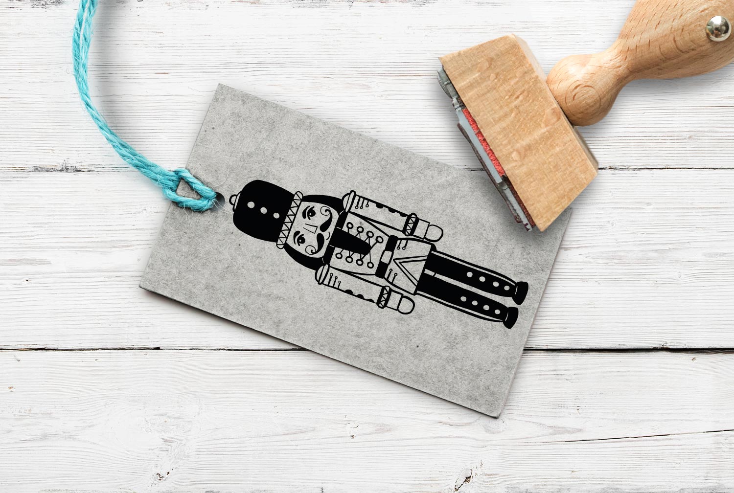 Stempel Nussknacker, 60mm