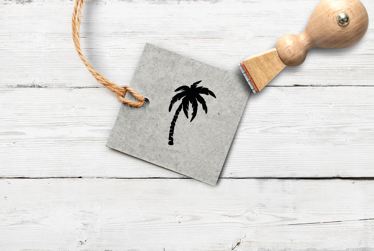 Stempel Palme 2, 22 mm