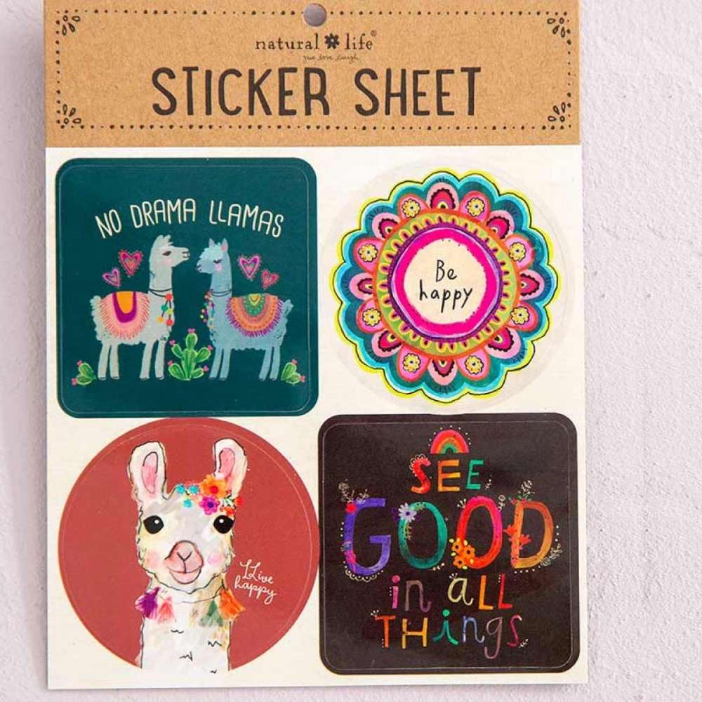 Stickers "No drama Llamas"