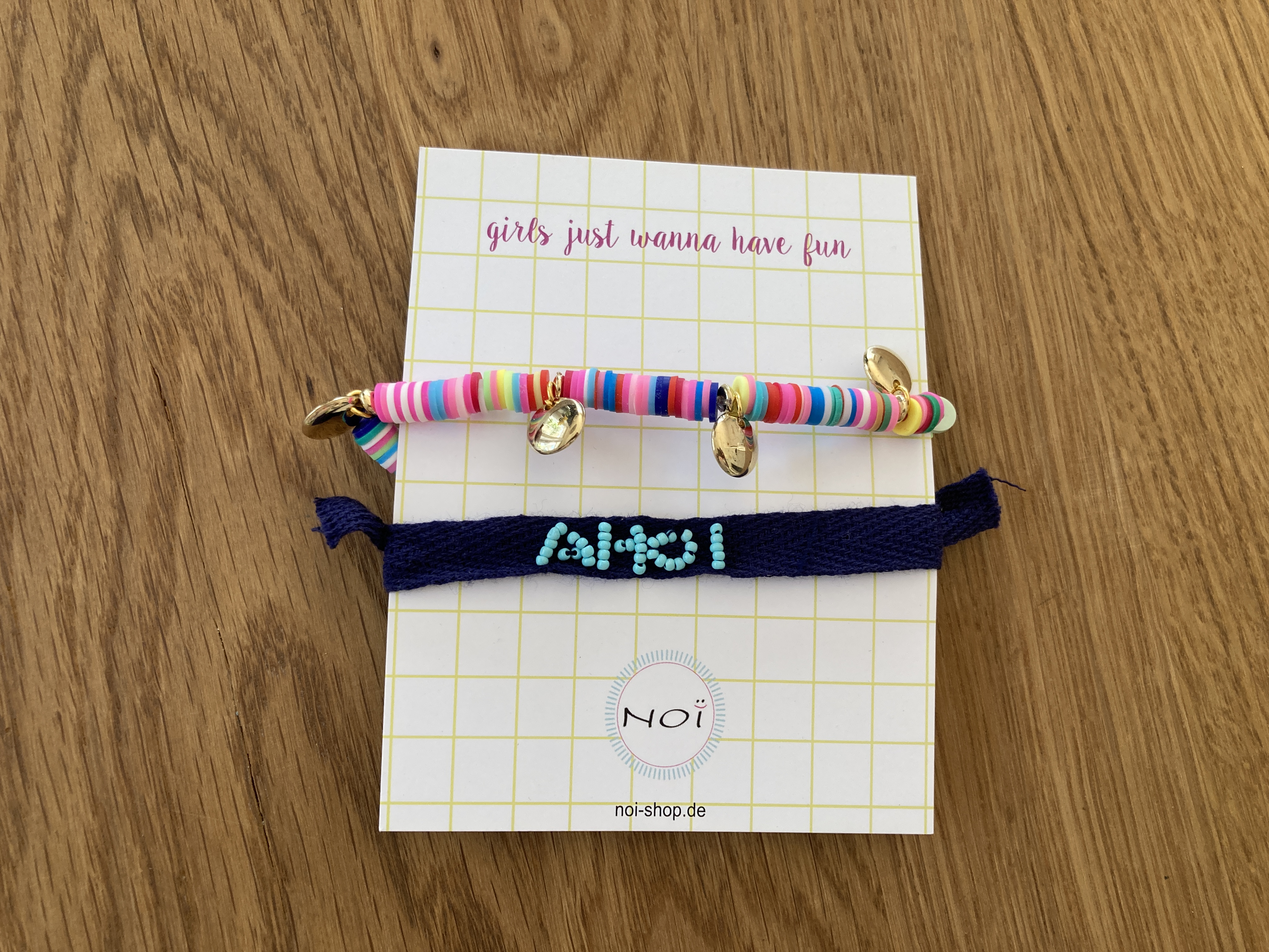 Armband-Set "Itsybitsy" (Ahoi/dunkelblau)
