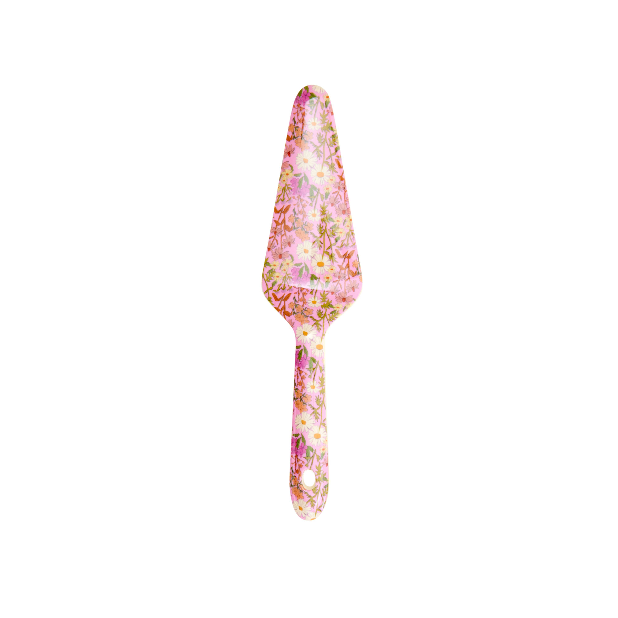 Kuchenheber "rosa mit Wildblumenmuster"