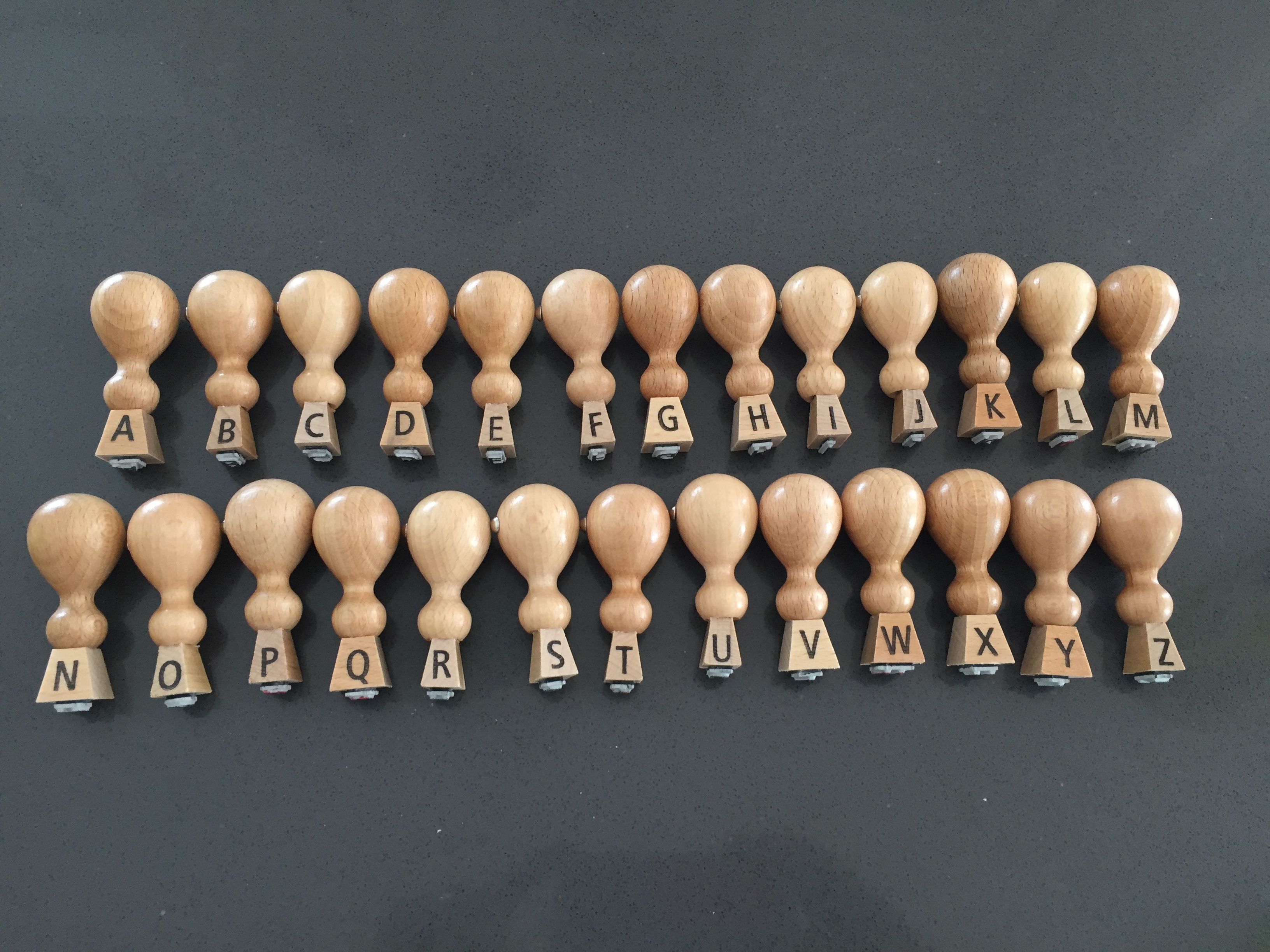 Stempel-Set Alphabet A-Z