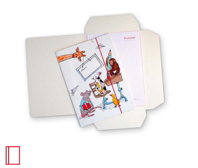 krima&isa Sammelmappe A4 Tiere