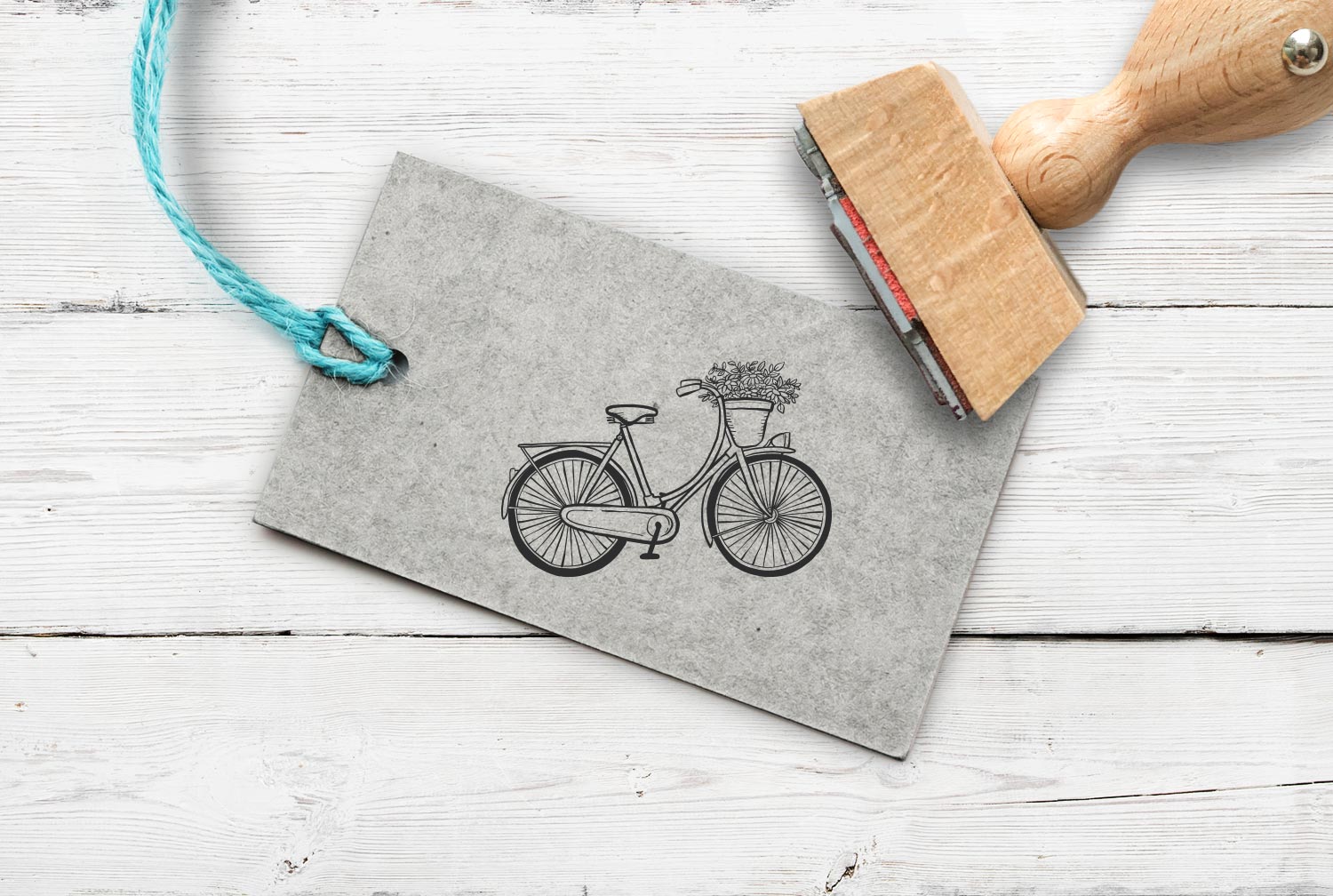 Stempel Fahrrad, 35 mm