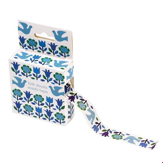 Washi-Tape, Tauben "Folk Doves"
