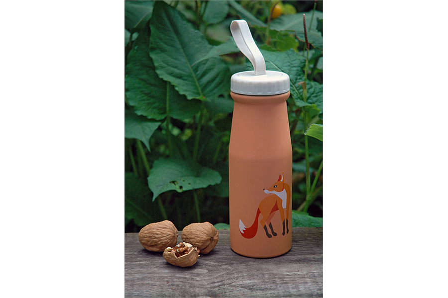Thermoskanne/Flasche, Fuchs orange