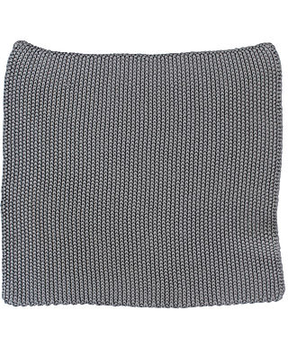 Wischlappen gestrickt, grau