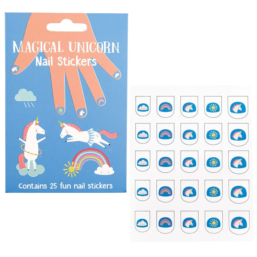 Nagel-Sticker "Magical Unicorn" (Set mit 25 Stück)