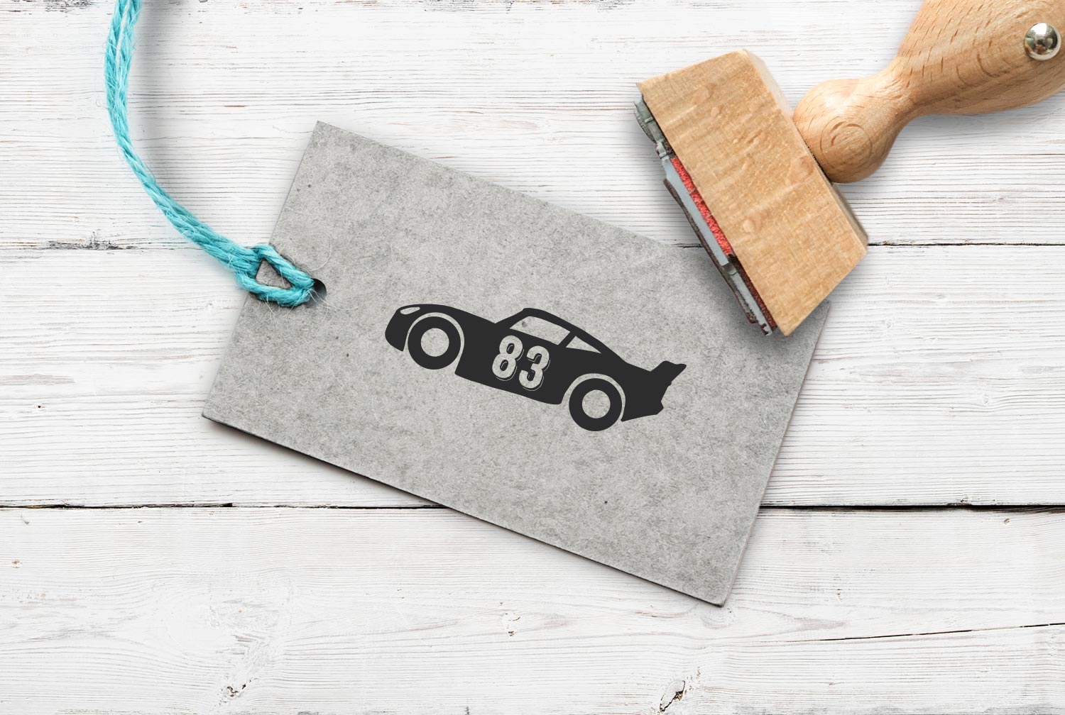 Stempel Rennauto, 35 mm