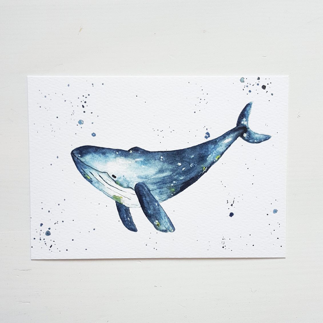 Postkarte "Wal"