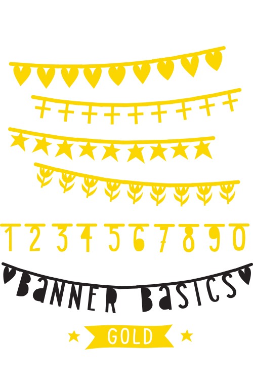 Banner Basics, gold