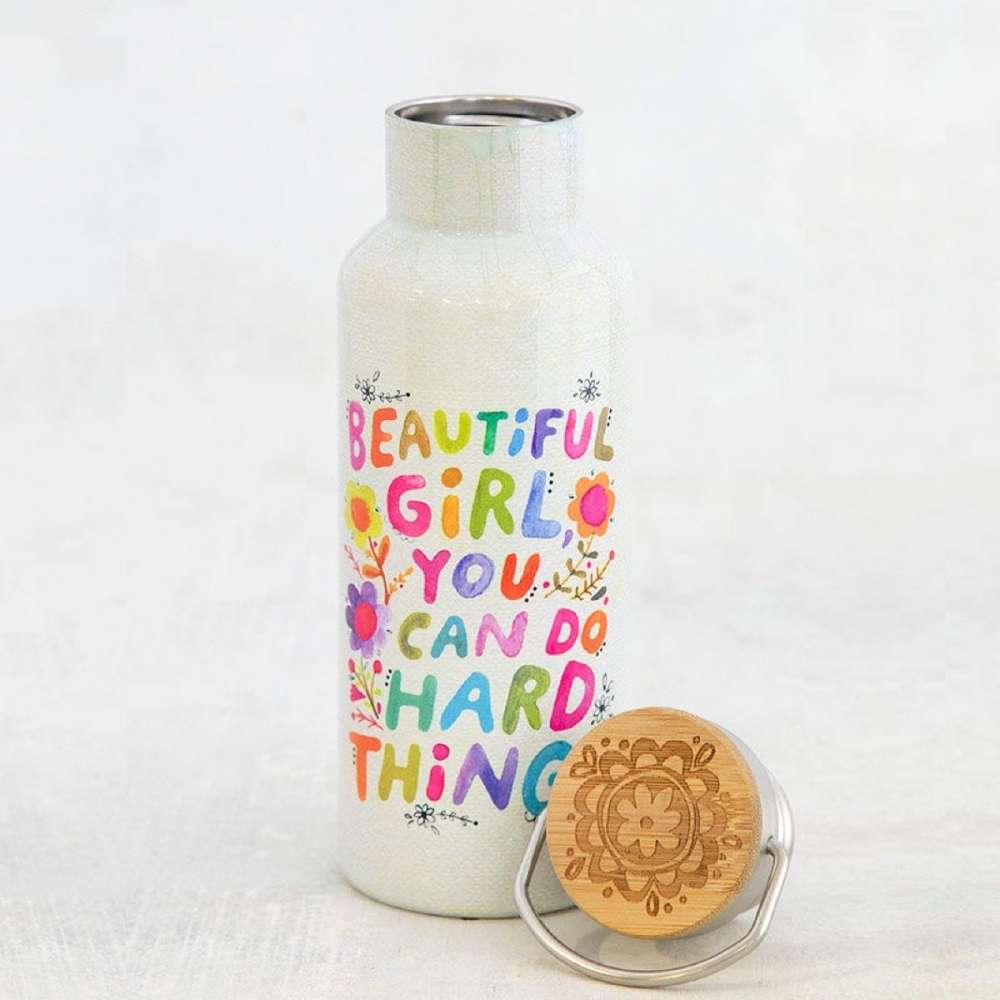 Thermosflasche "beautiful girl"